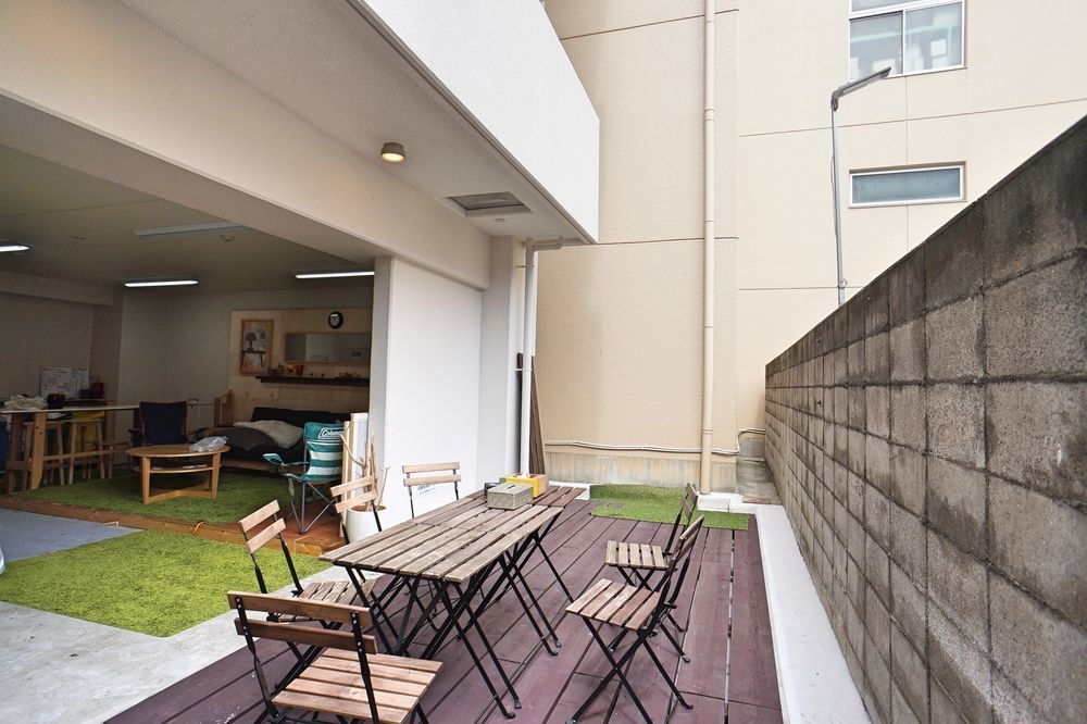 Galaxy Apartment Ōsaka Extérieur photo
